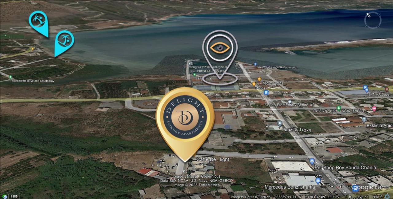 Delight Luxury Residences - Soúda Ngoại thất bức ảnh